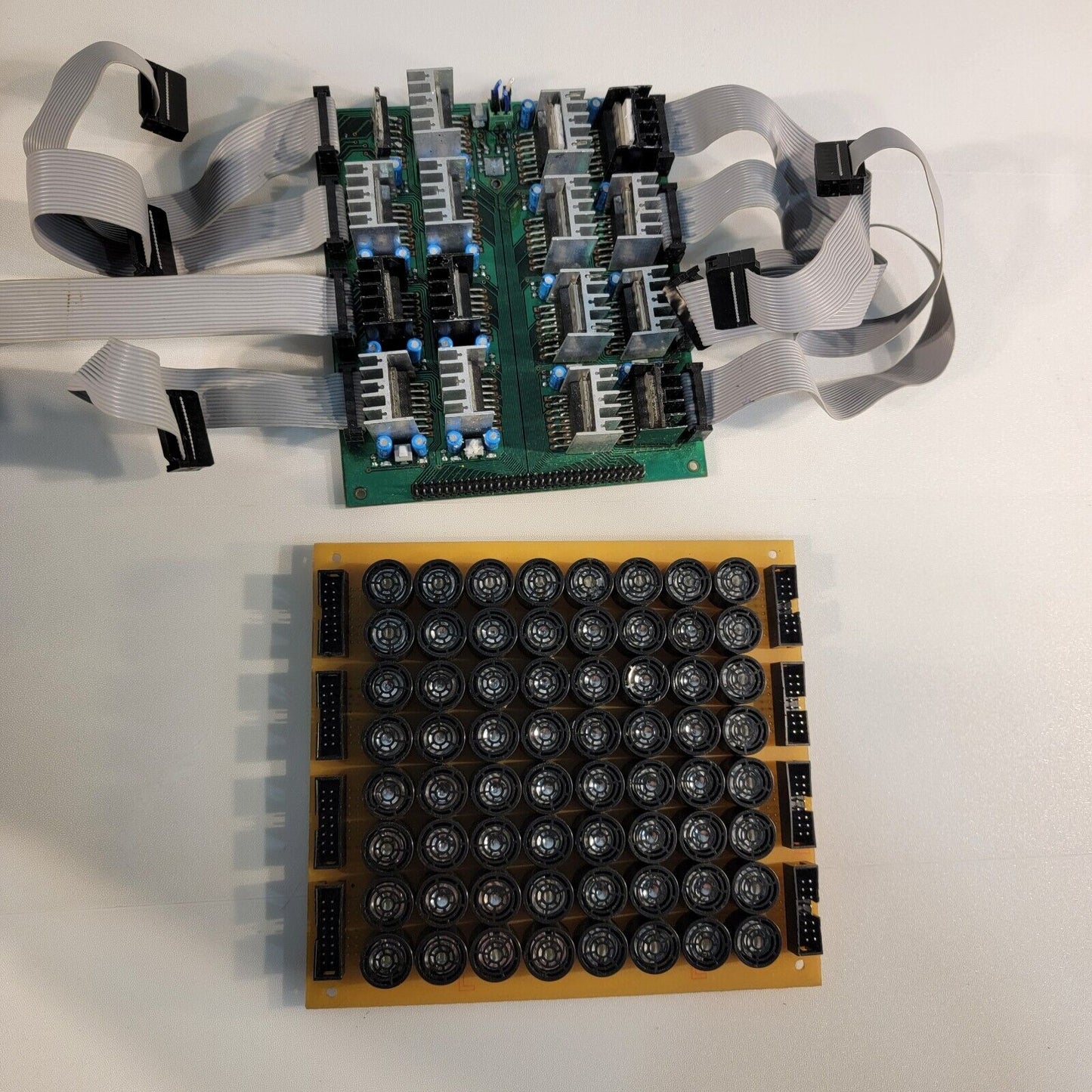 8x8 Ultrasonic Sensor Grid 64 Sensors w/ Power Driver Board Distance M ...