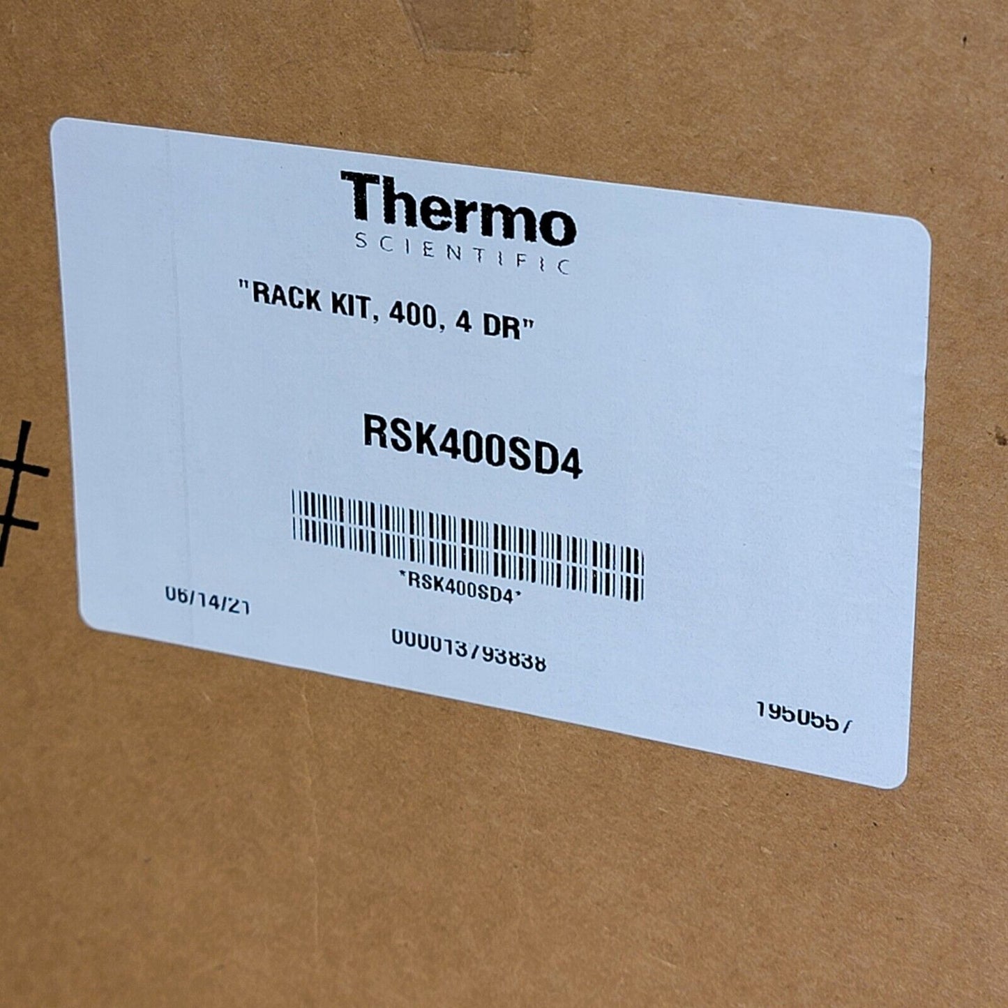 Thermo RSK400SD4 - ONLY THREE Shelf Kit w/ Racks w/ Boxes Ultra-Low Temperature