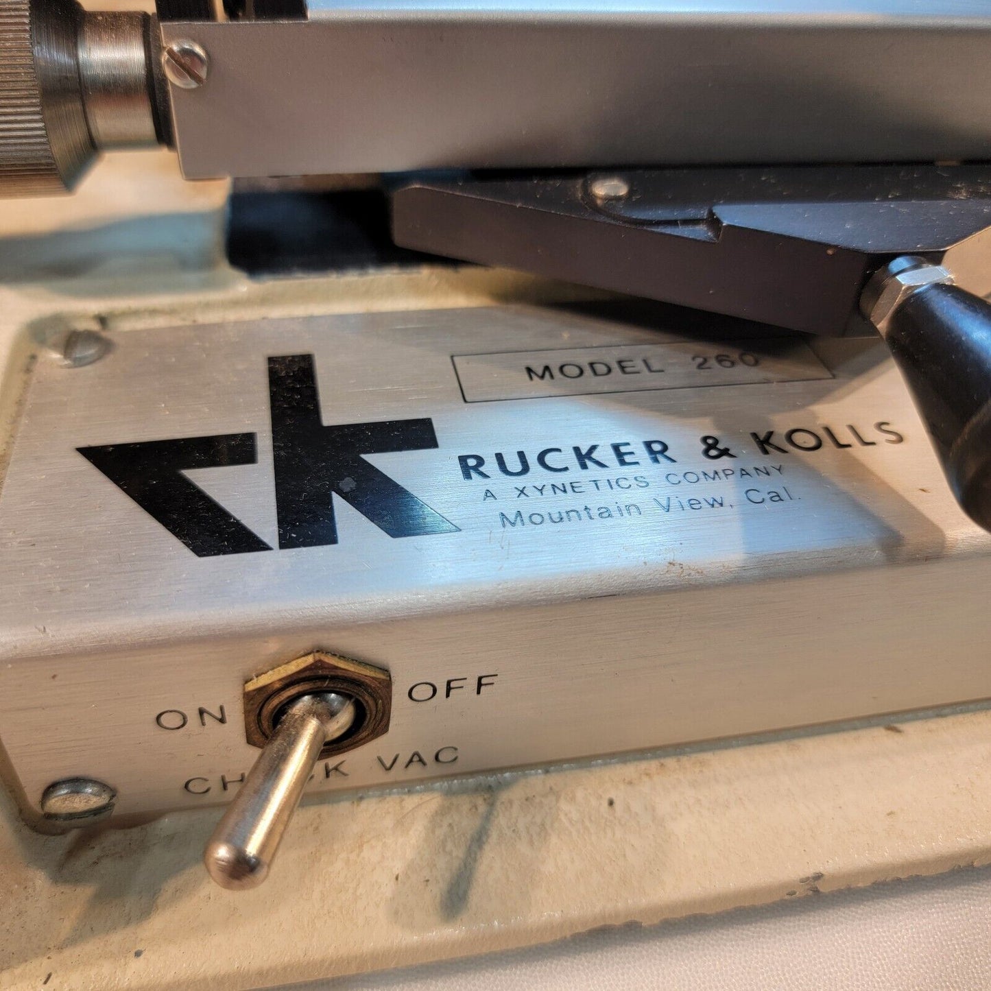 Rucker & Kolls 260 Probing Station w/ Bausch & Lomb Stereo Zoom Upgraded Chuck