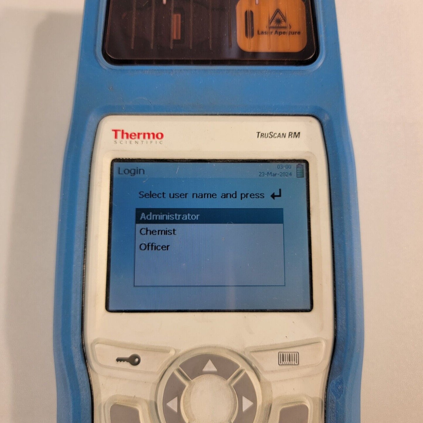 *READ* Thermo Scientific TruScan RM Handheld Raman Analyzer Spectrometer