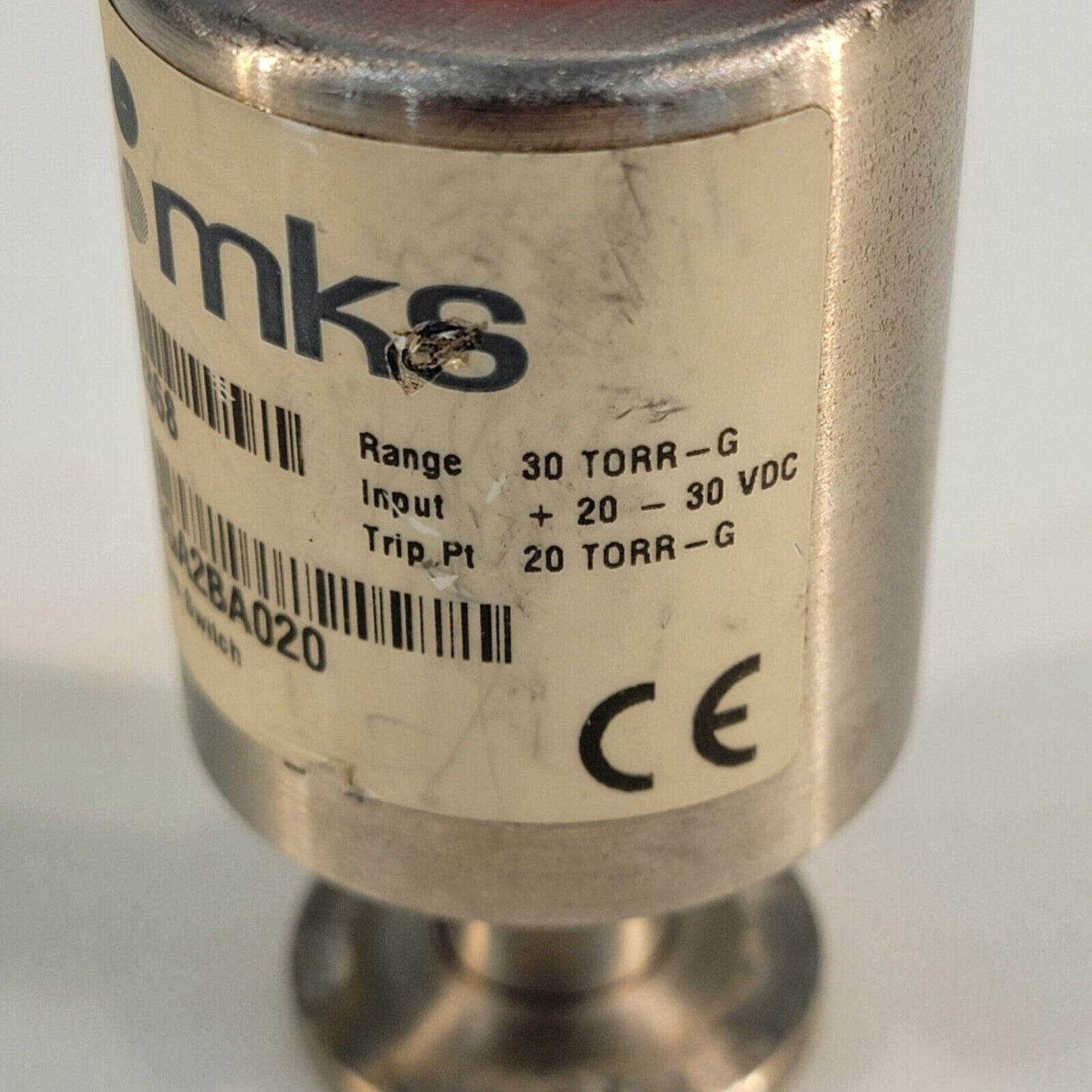 TESTED- MKS 41A31DGA2BA020 Baratron Pressure Switch Range Atmosphere 20 Torr - G