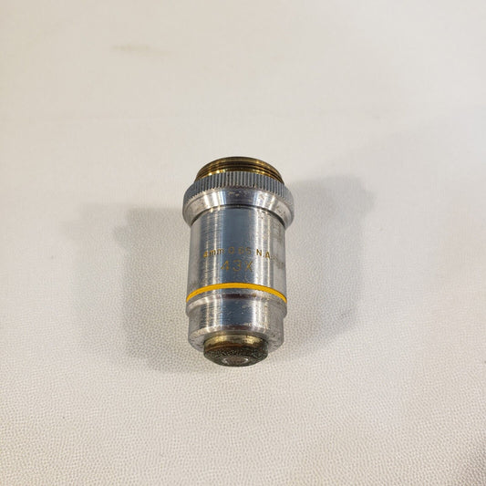 Bausch and Lomb USA 43x N.A. 0.65 4mm Length Microscope Objective Lens