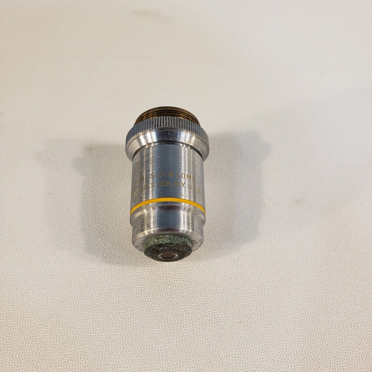 Bausch and Lomb USA 43x N.A. 0.65 4mm Length Microscope Objective Lens