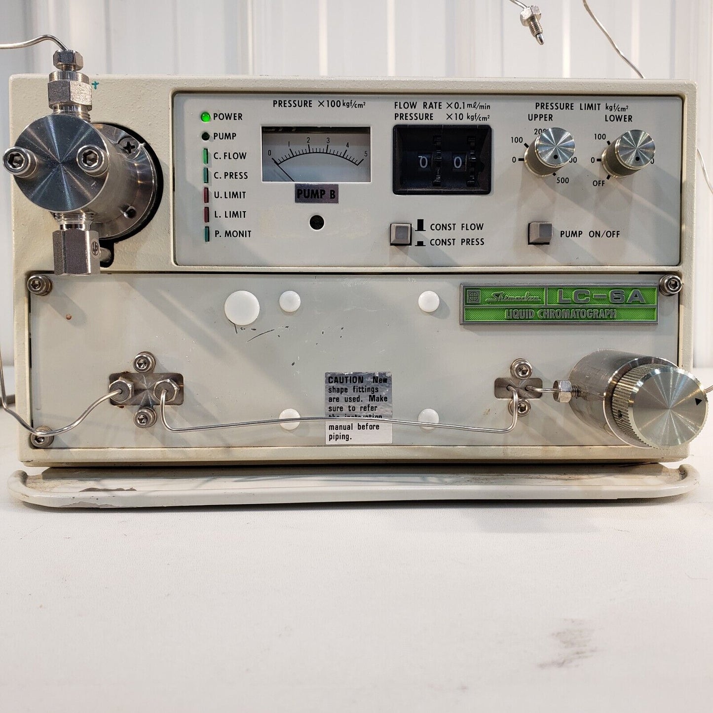 Shimadzu LC-6A Liquid Chromatograph Pump HPLC