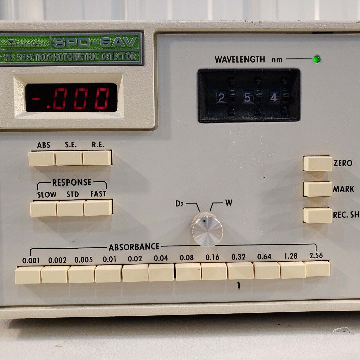 Shimadzu SPD-6AV UV-VIS Spectrophotometric Detector HPLC