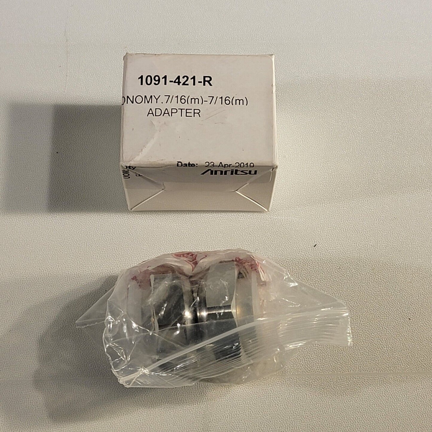 Anritsu 1091-421-R Low PIM Adapter 7/16 DIN(m) to 7/16 DIN(m) DC-6.0 GHz 50Ohm