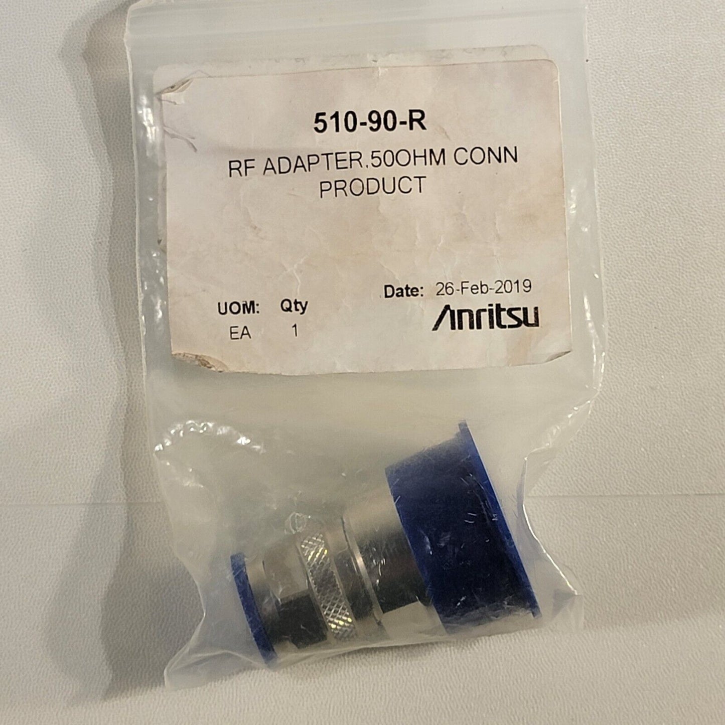 Anritsu 510-90-R RF Adapter 7/16 Female (f) to N Male (m) 50 Ohm DC-7.5GHz