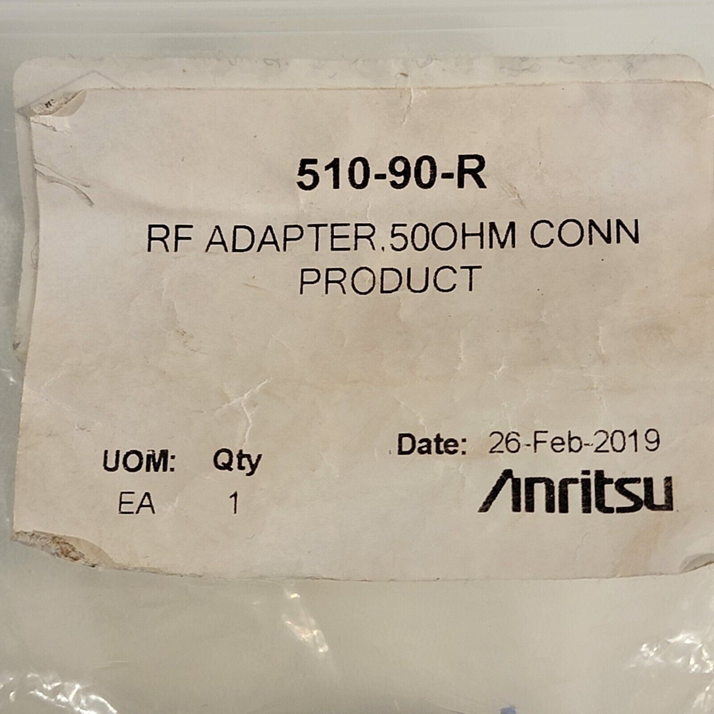 Anritsu 510-90-R RF Adapter 7/16 Female (f) to N Male (m) 50 Ohm DC-7.5GHz