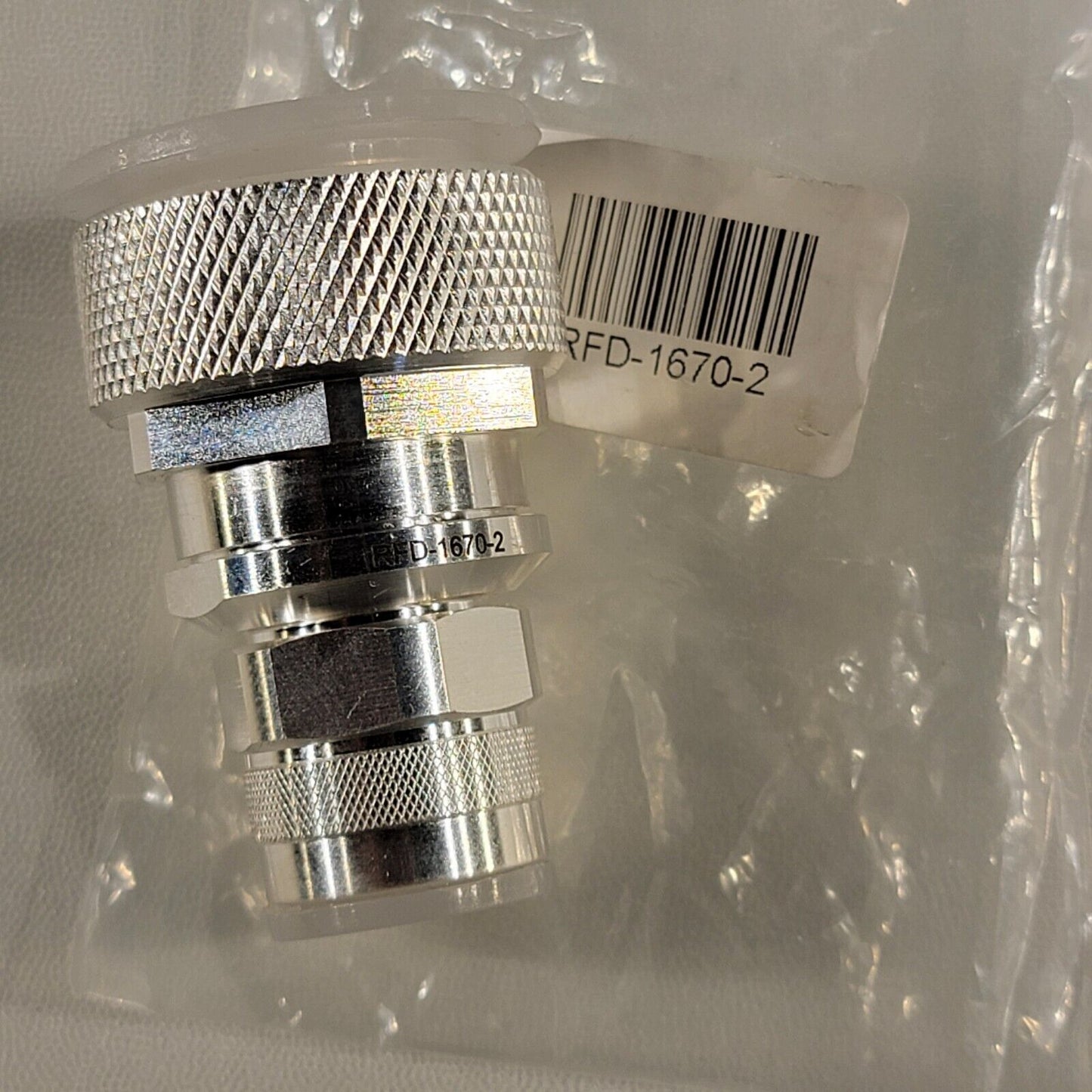 Anritsu RF Industries RFD-1670-2 Adapter 7/16 DIN Male to N Male DC-7.5GHz 50Ohm