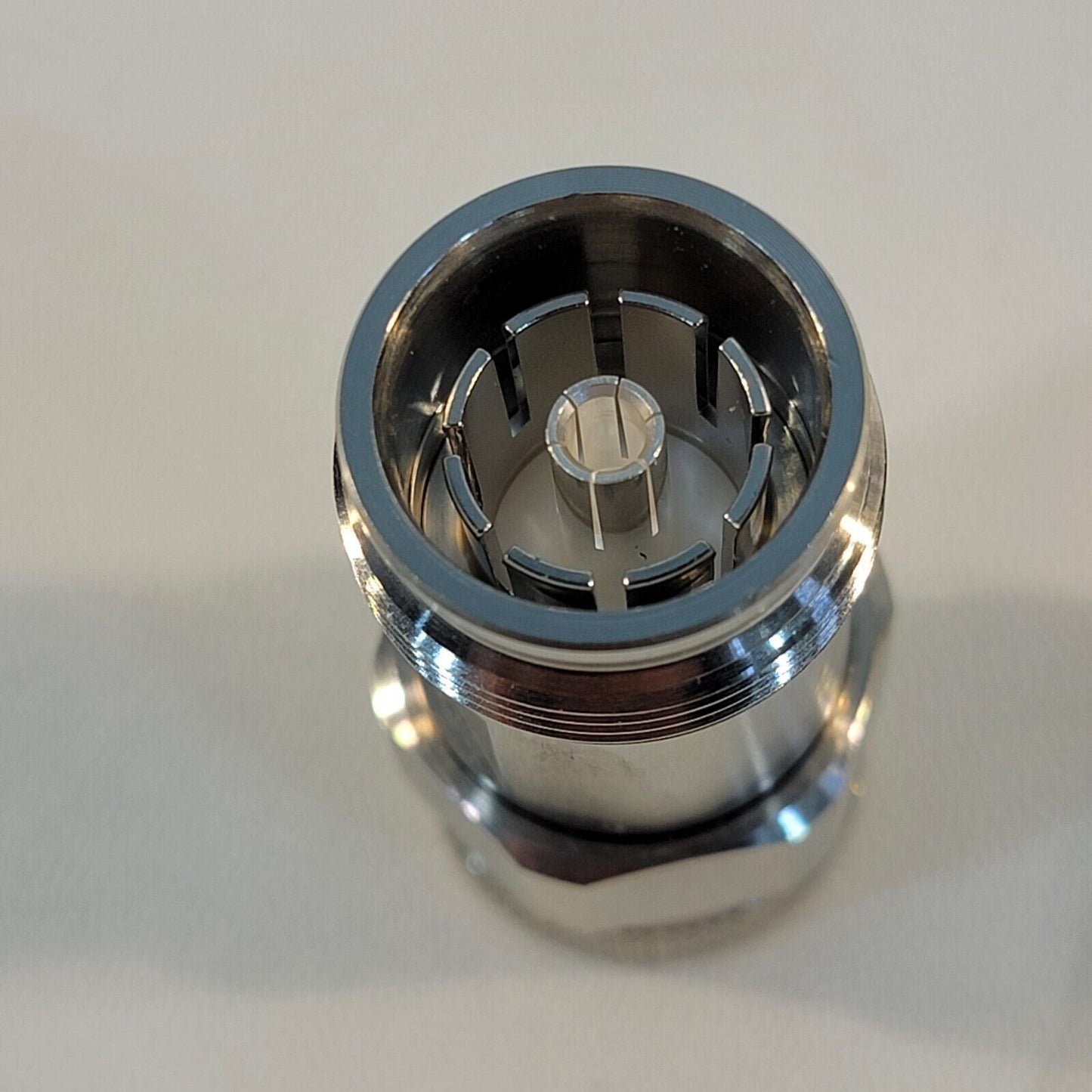 Amphenol Times 3191-417 4.3/10 Female To Type-N Male Low PIM RF Adapter