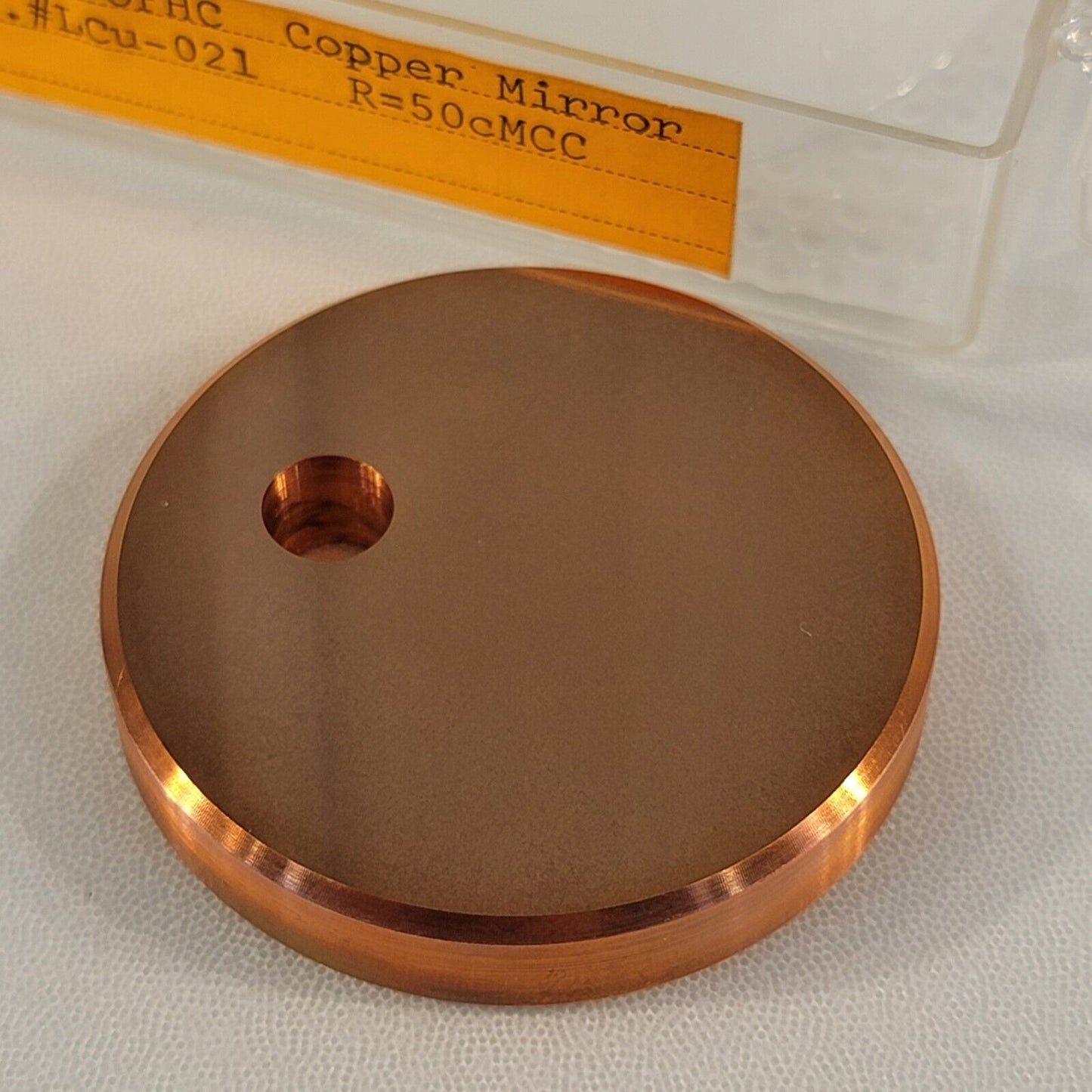 Spawr Optical LCu-021 OFHC Copper Mirror 2" Diameter 50cMCC Radius Corona 91720