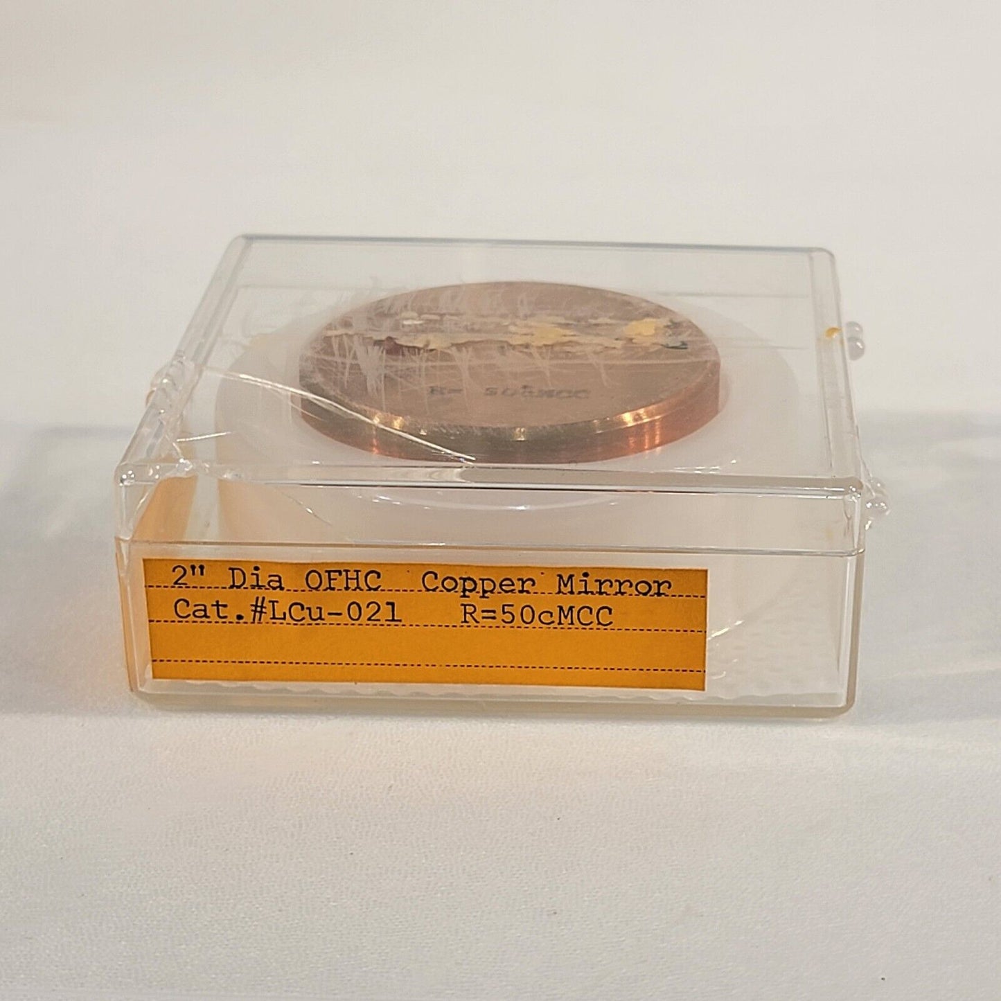 Spawr Optical LCu-021 OFHC Copper Mirror 2" Diameter 50cMCC Radius Corona 91720