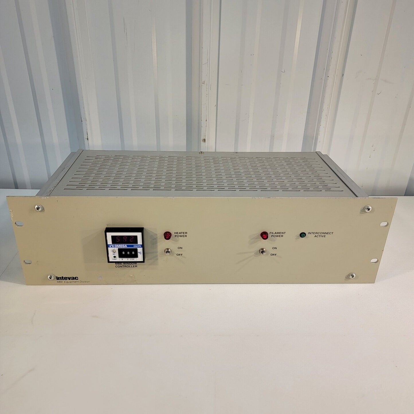 Intevac MBE Molecular Beam Epitaxy Window Controller Filament Heater 0570672400