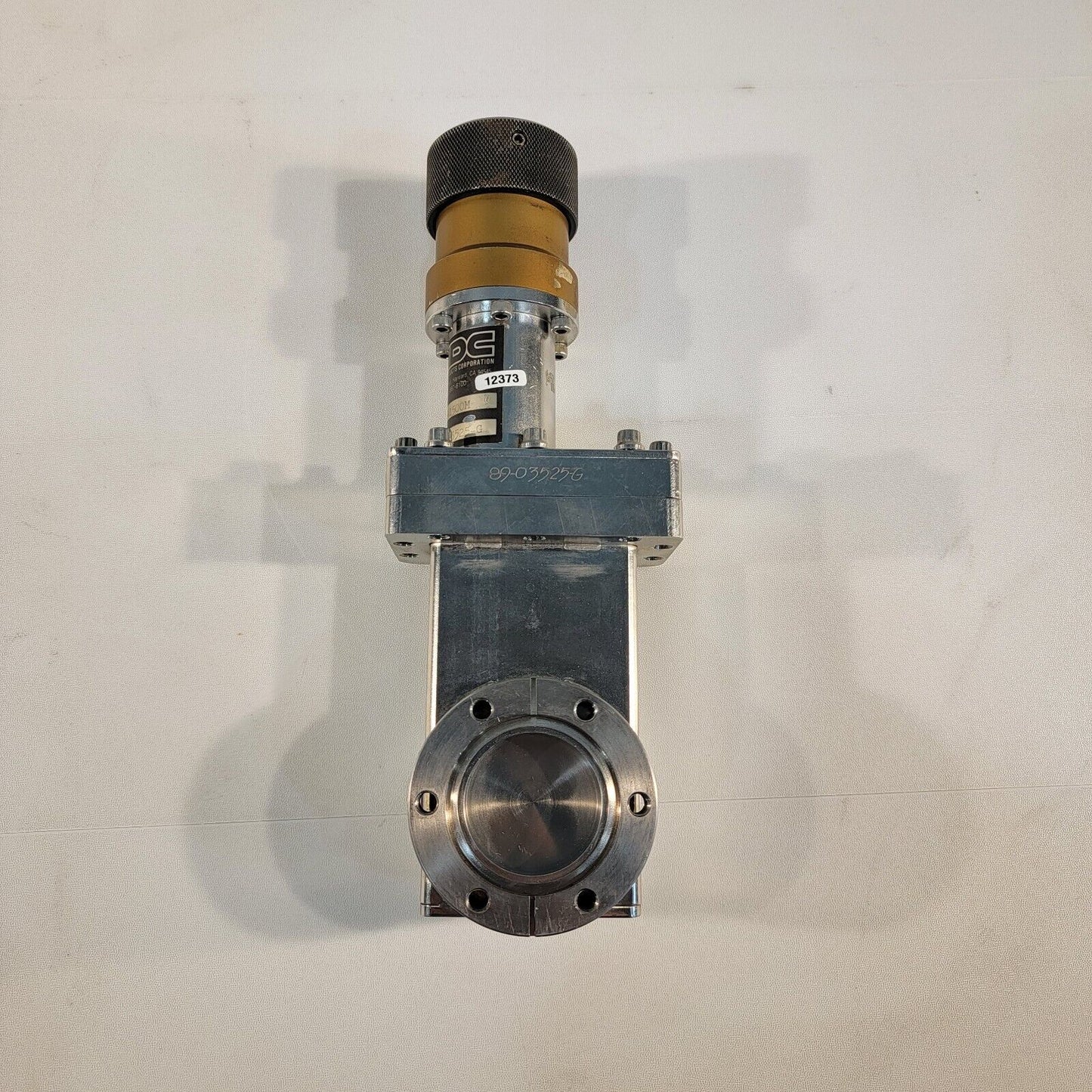MDC GV-1500M Manual Gate Valve 2.75" Conflat Flange DN35CF-DN40CF Ultr ...