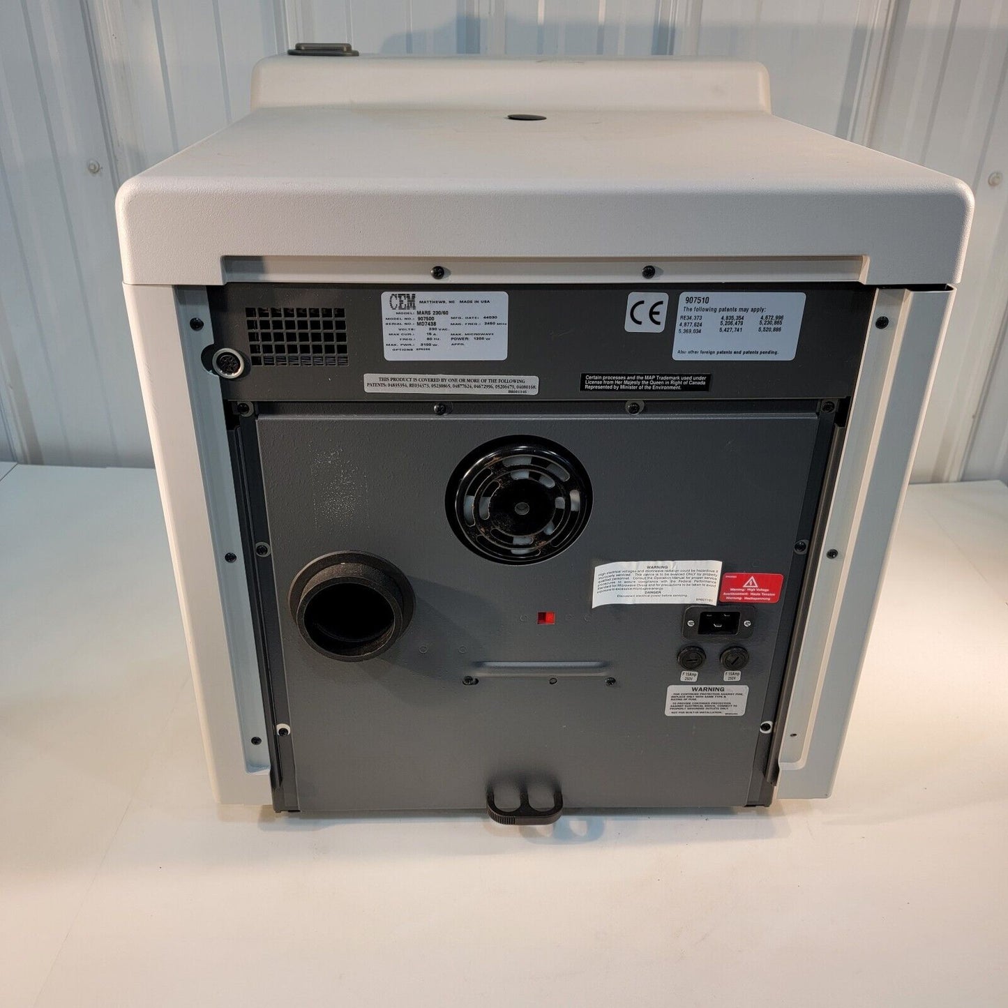 CEM MARS 5 907500 Accelerated Reaction Microwave Digestion System 230/60 GREAT