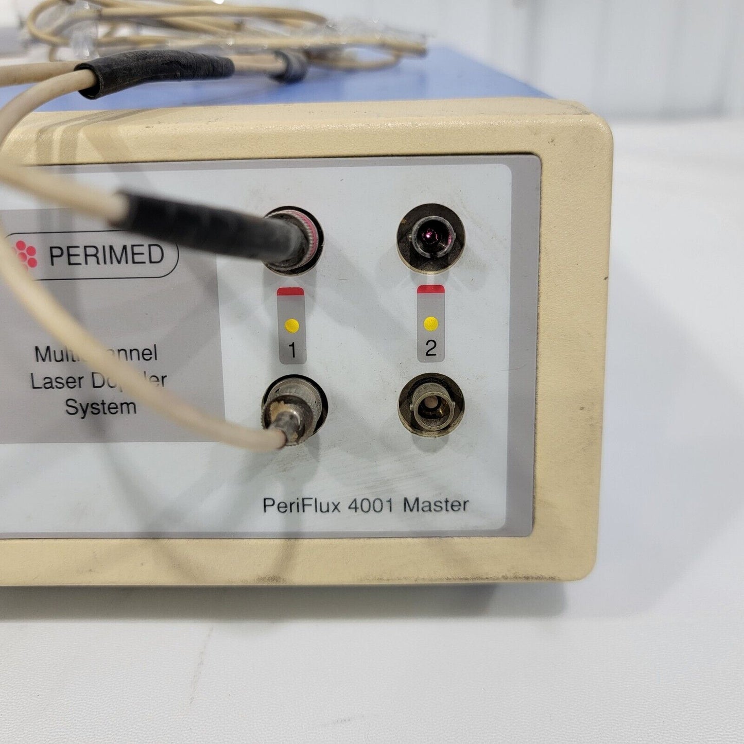 Perimed Multichannel Laser Doppler System Periflux 4001 Master w/ Probe