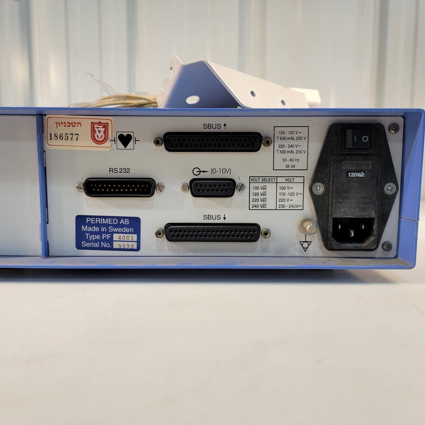 Perimed Multichannel Laser Doppler System Periflux 4001 Master w/ Probe