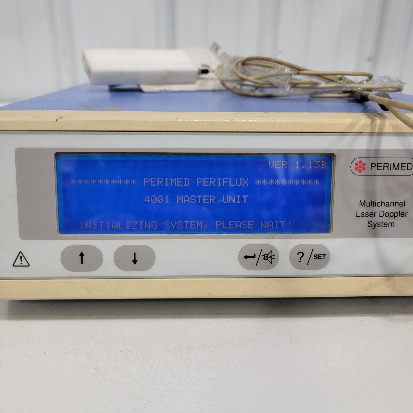 Perimed Multichannel Laser Doppler System Periflux 4001 Master w/ Probe