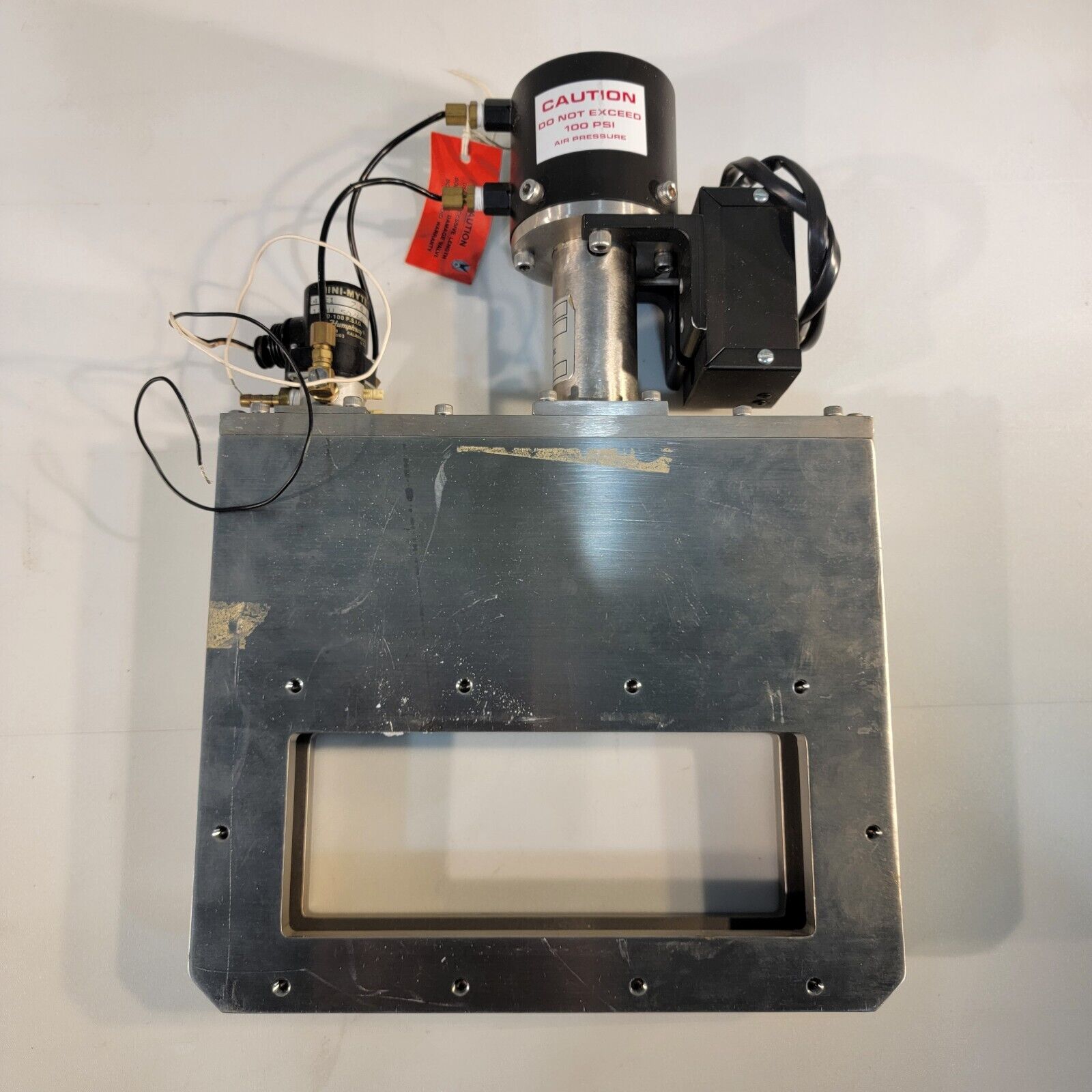 HVA High Vacuum Rectangular Gate Valve 422-0308 3