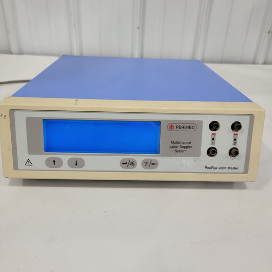 READ- Perimed Multichannel Laser Doppler System Periflux 4001 Master
