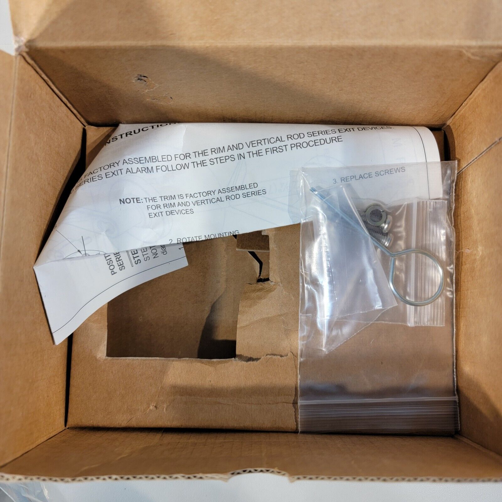 Assa Abloy SRX Series Exit Trim SRX82IC 26D Door Handle No Key Lab