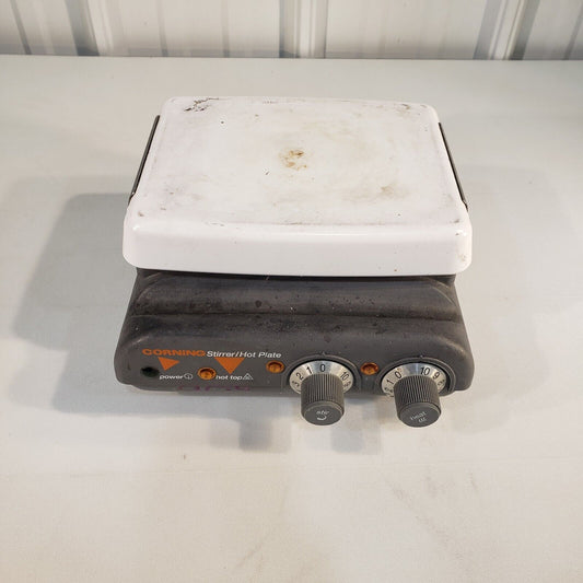 Corning PC-420 Lab Stirrer And Hot Plate - Tested works great