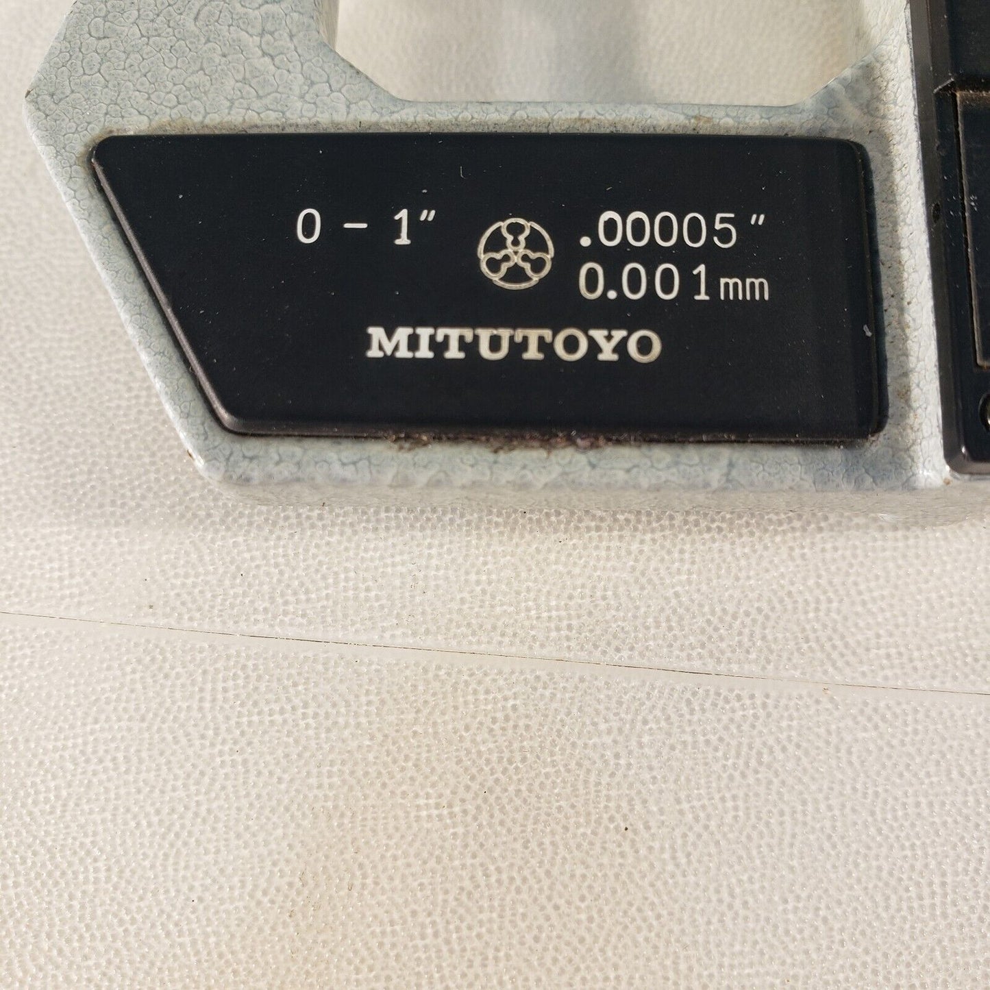 Mitutoyo 0-1"/0-25.4mm Range 0.00005"/0.001mm Accurate Digital Micrometer