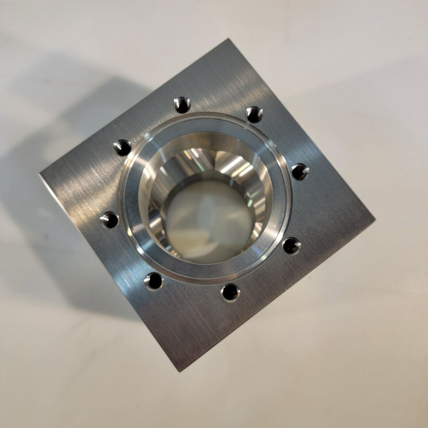 Conflat UHV 6-Way Cube 4.5" Flange Ultra High Vacuum Chamber 304SS DN63CF CF63