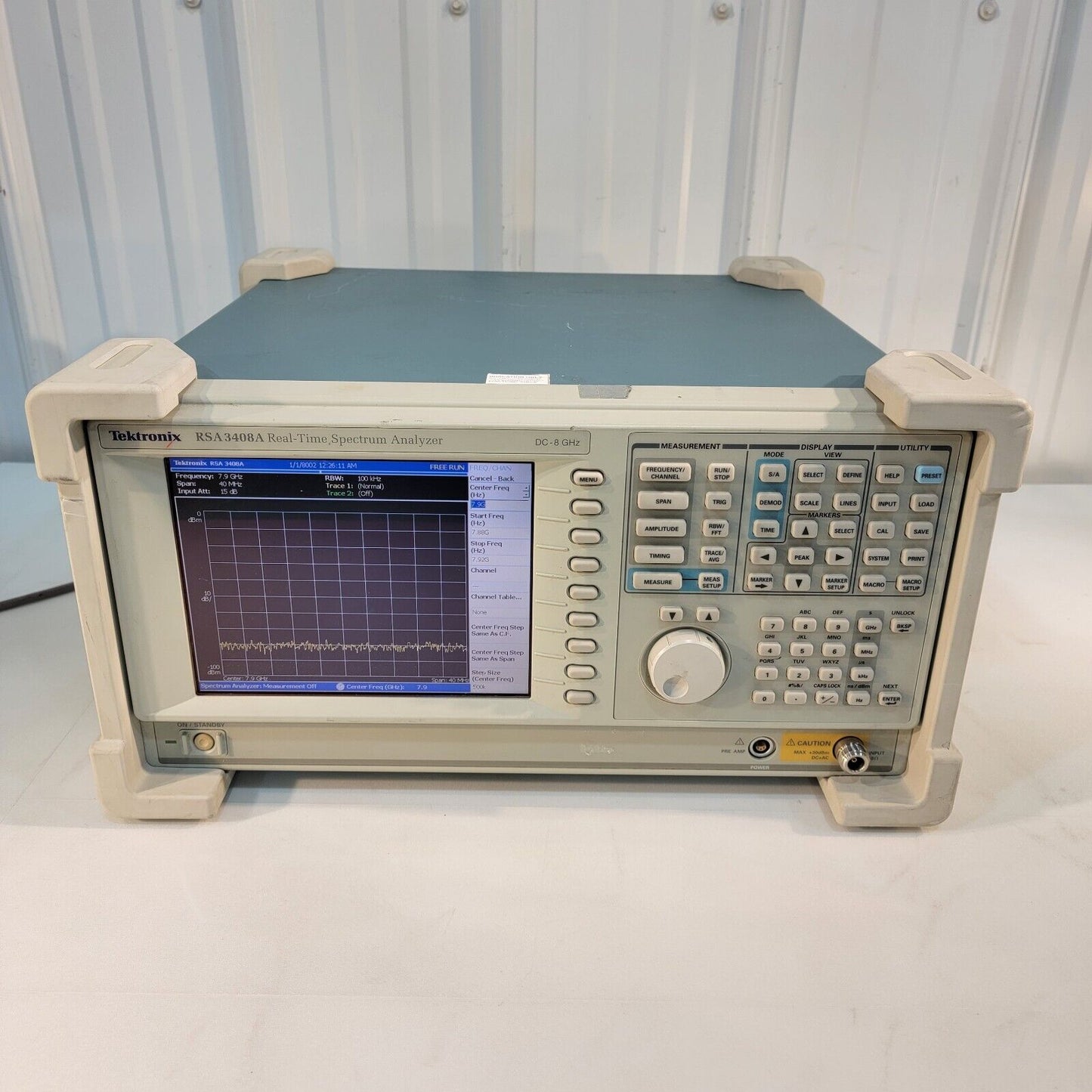 Tektronix RSA3408A Real-Time Spectrum Analyzer DC-8GHz Tested Works