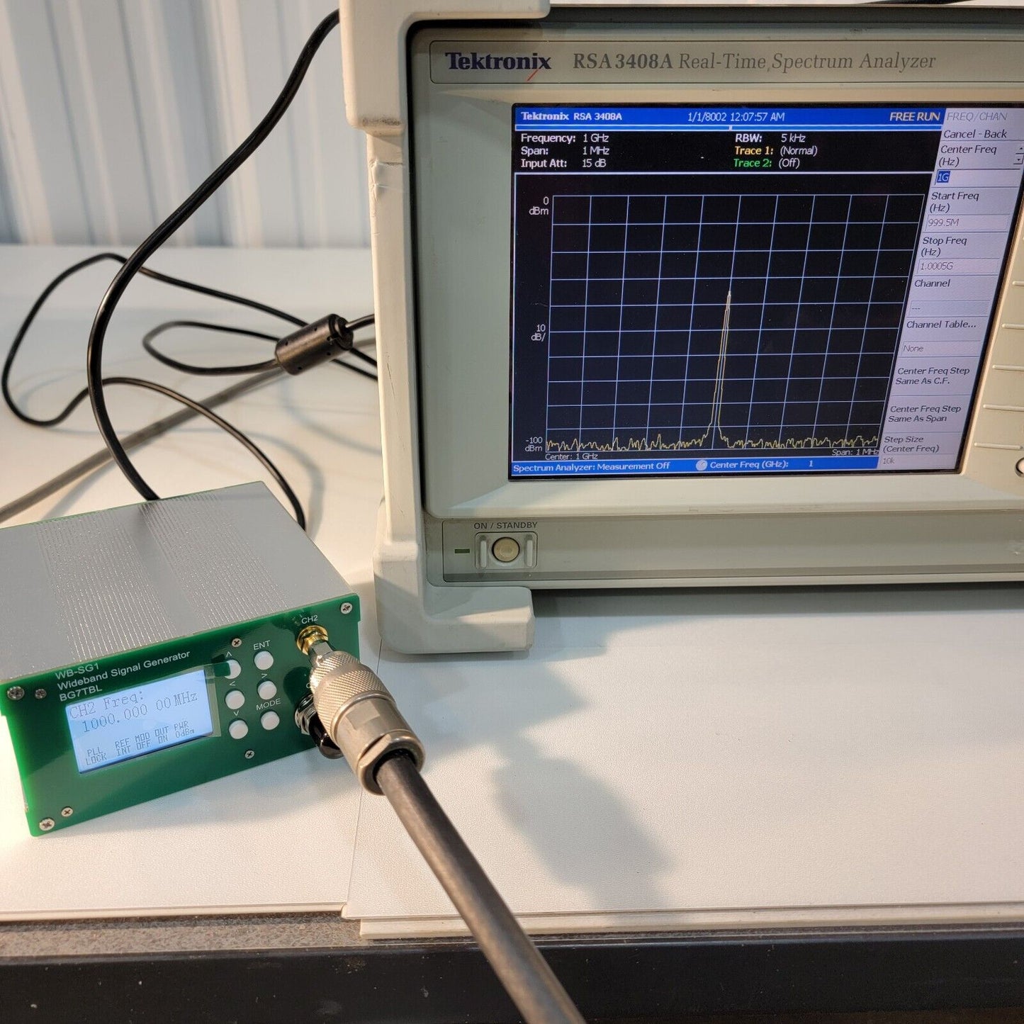 Tektronix RSA3408A Real-Time Spectrum Analyzer DC-8GHz Tested Works