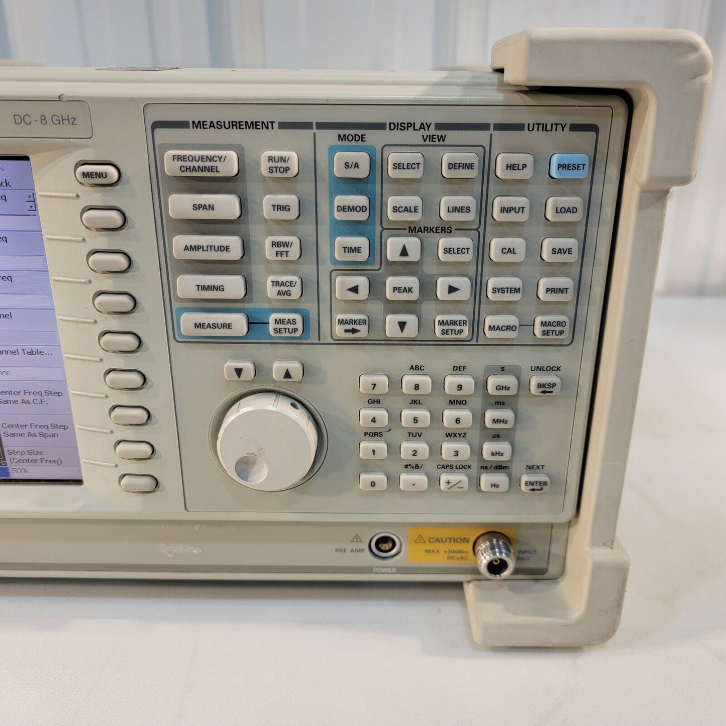 Tektronix RSA3408A Real-Time Spectrum Analyzer DC-8GHz Tested Works