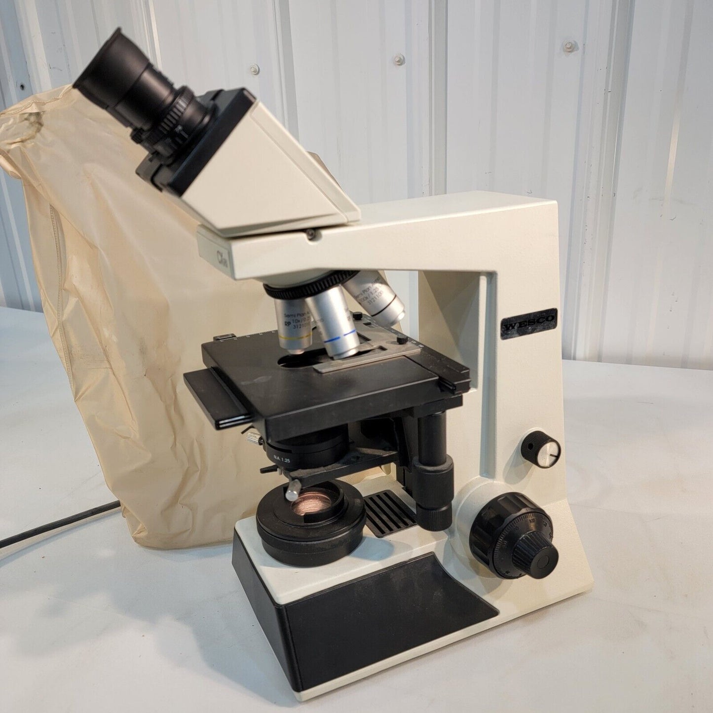 Wesco CXRII Upright Optical Microscope 40-1000x SemiPlanAchro Objectives 2x Eyep