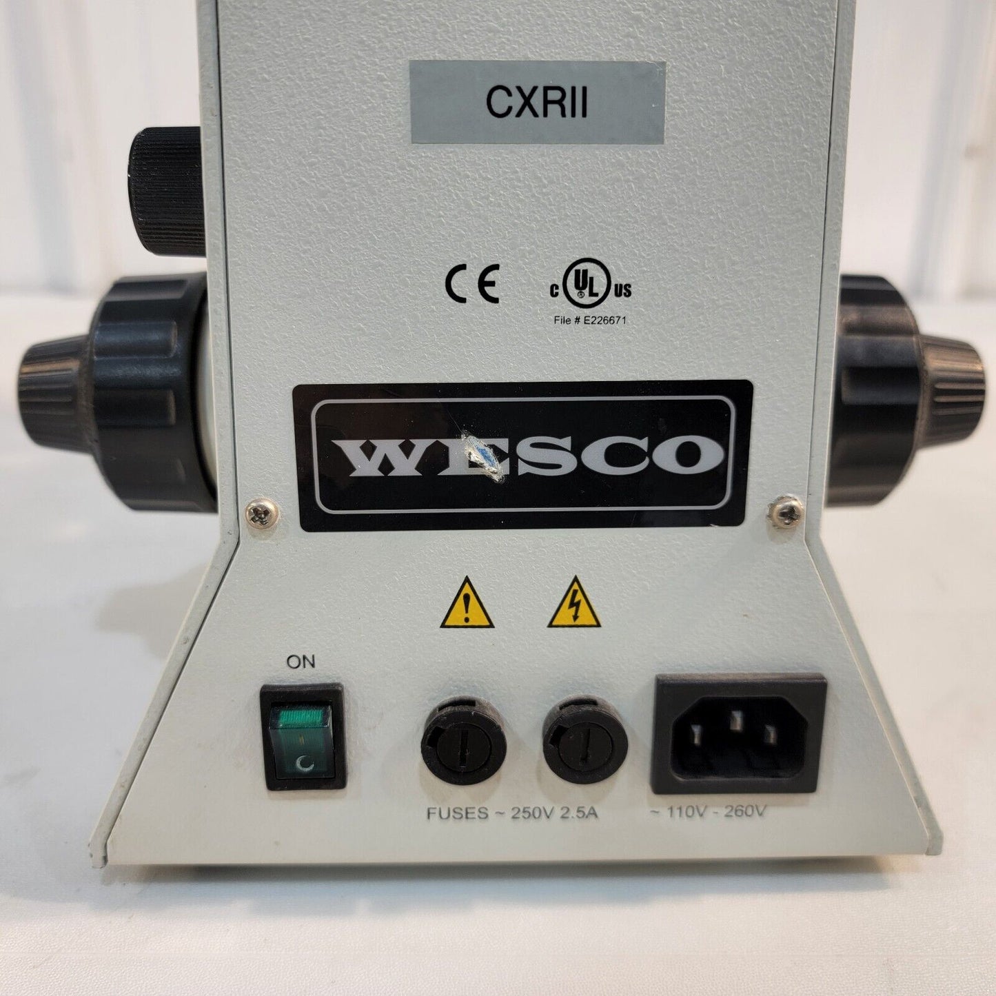 Wesco CXRII Upright Optical Microscope 40-1000x SemiPlanAchro Objectives 2x Eyep