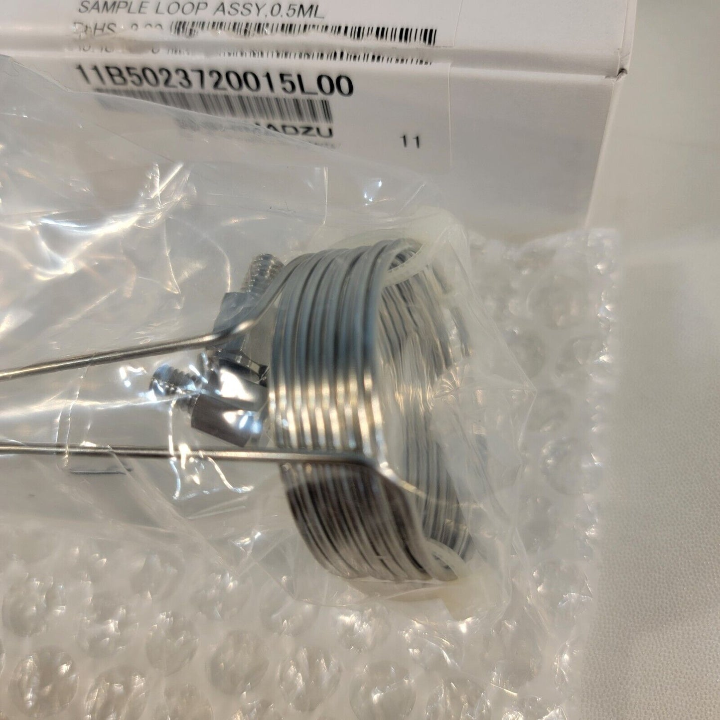 Shimadzu 228-21515-92 500uL Stainless Steel Sample Loop Assembly 0.5mL