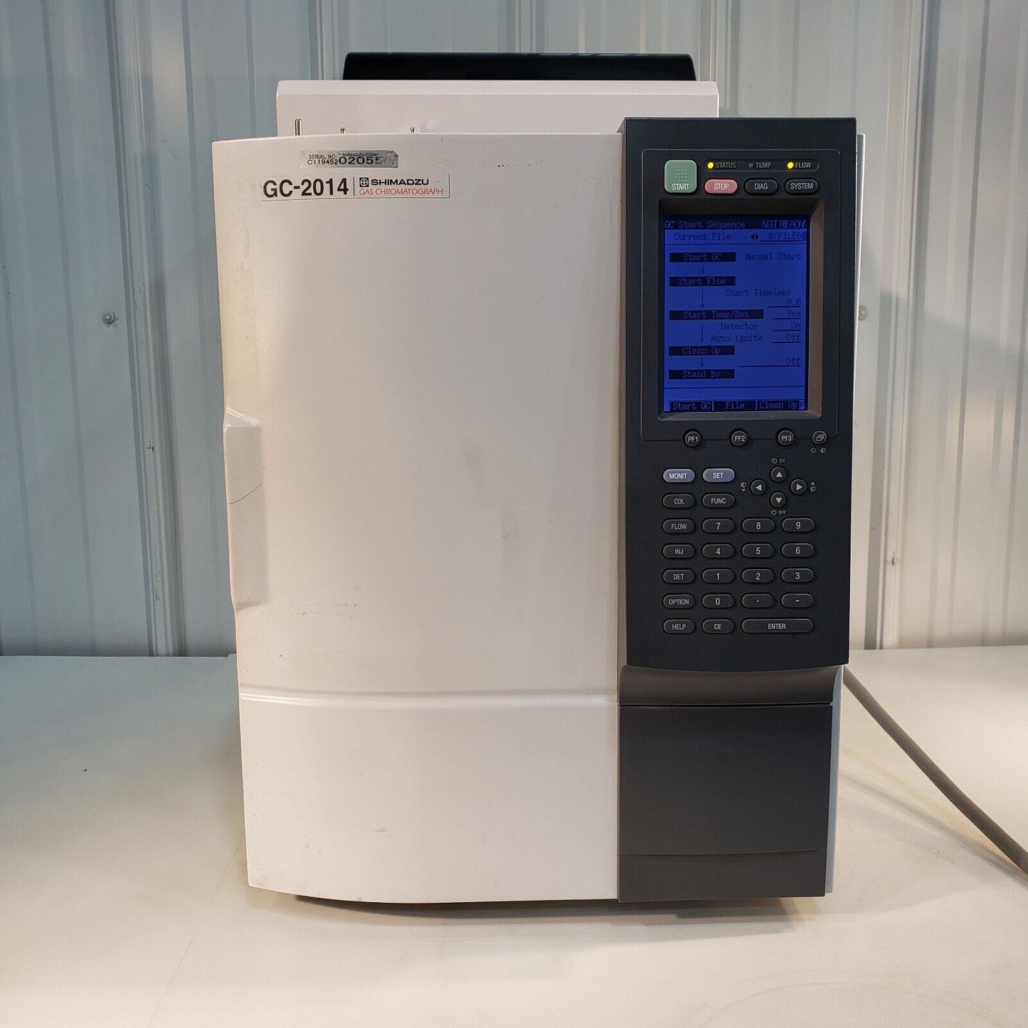 Shimadzu GC-2014 AFsc Gas Chromatograph w/ FID Detector Preinstalled