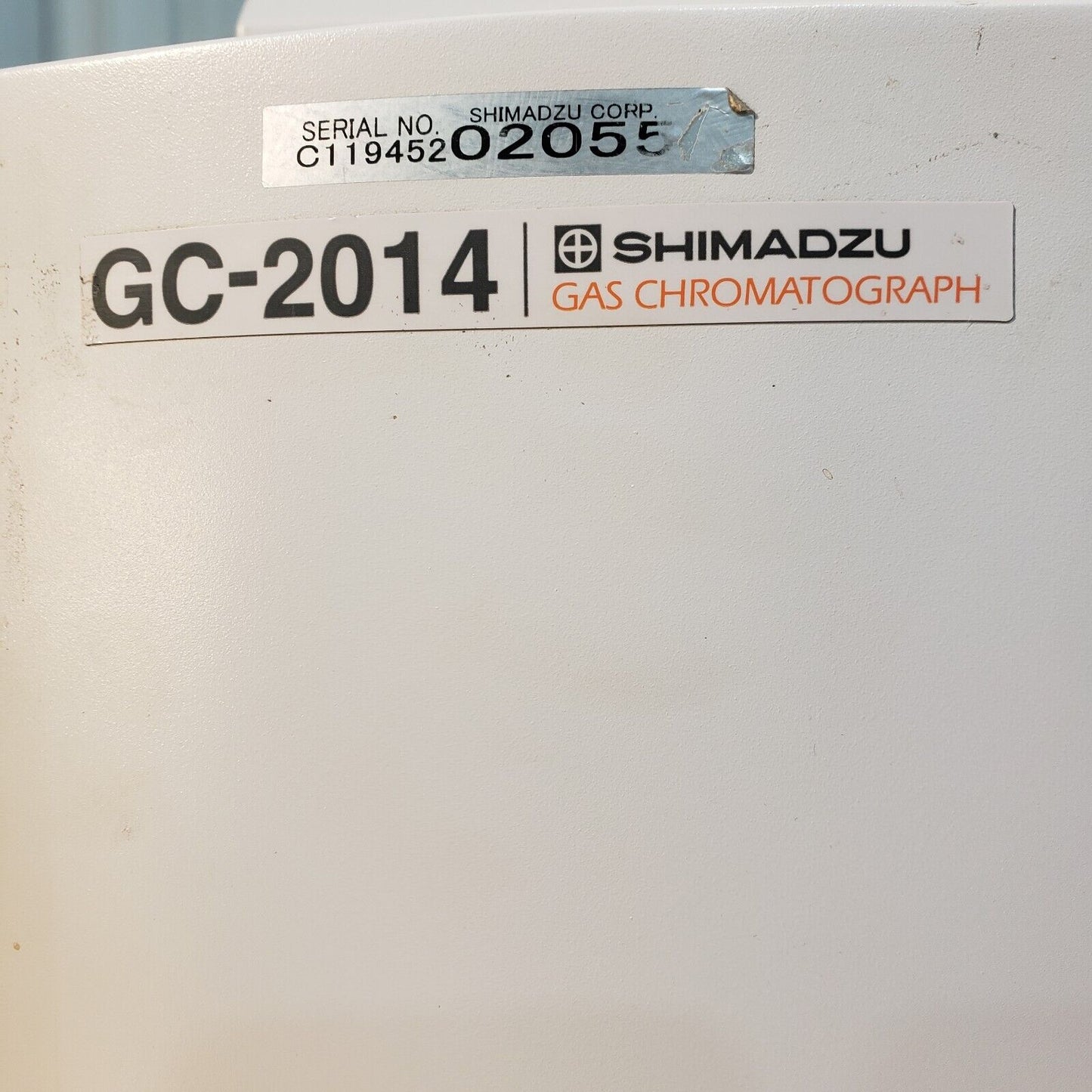 Shimadzu GC-2014 AFsc Gas Chromatograph