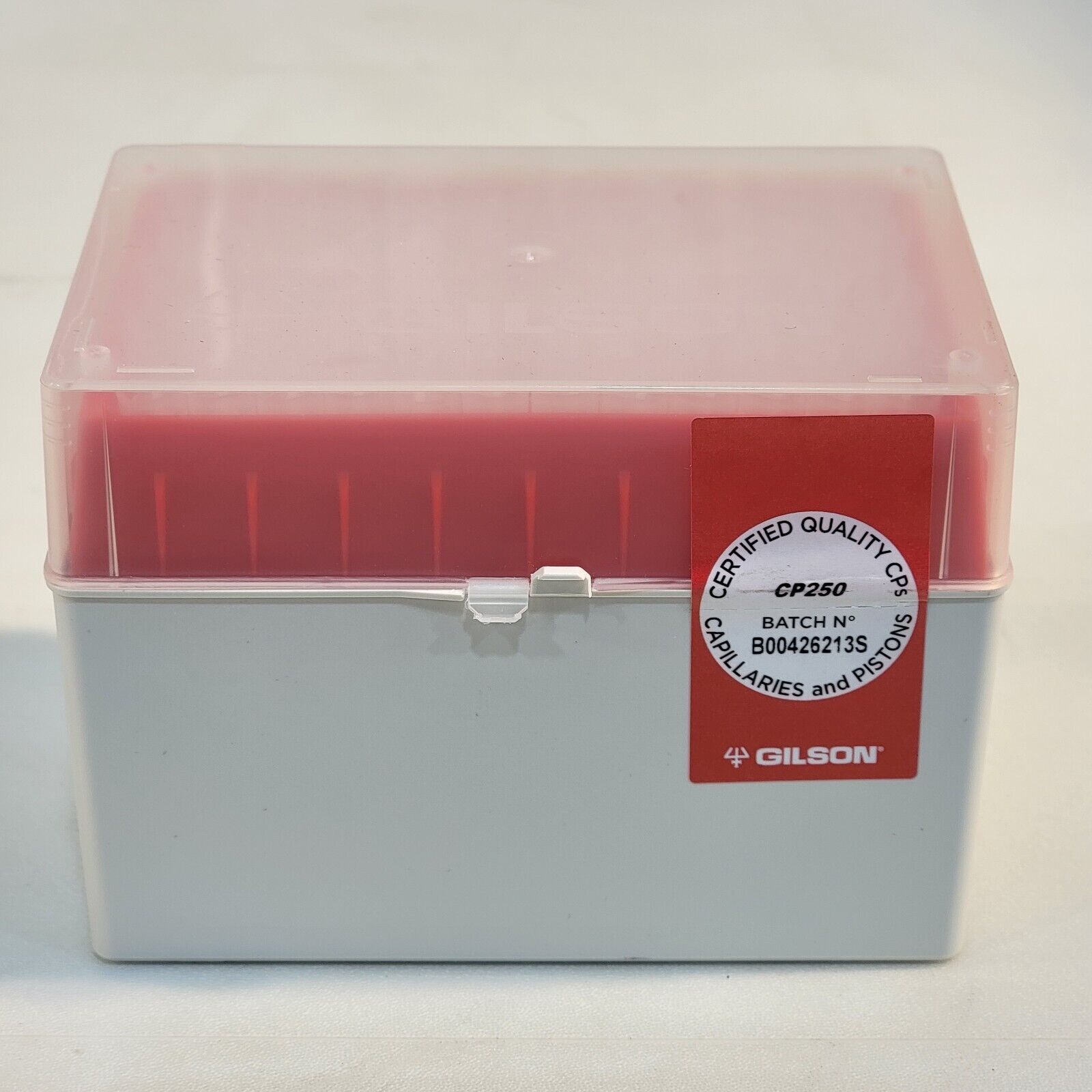 Gilson Capillary and Pistons CP250 96 Per Box 1 Rack – Lab Liquidators ...