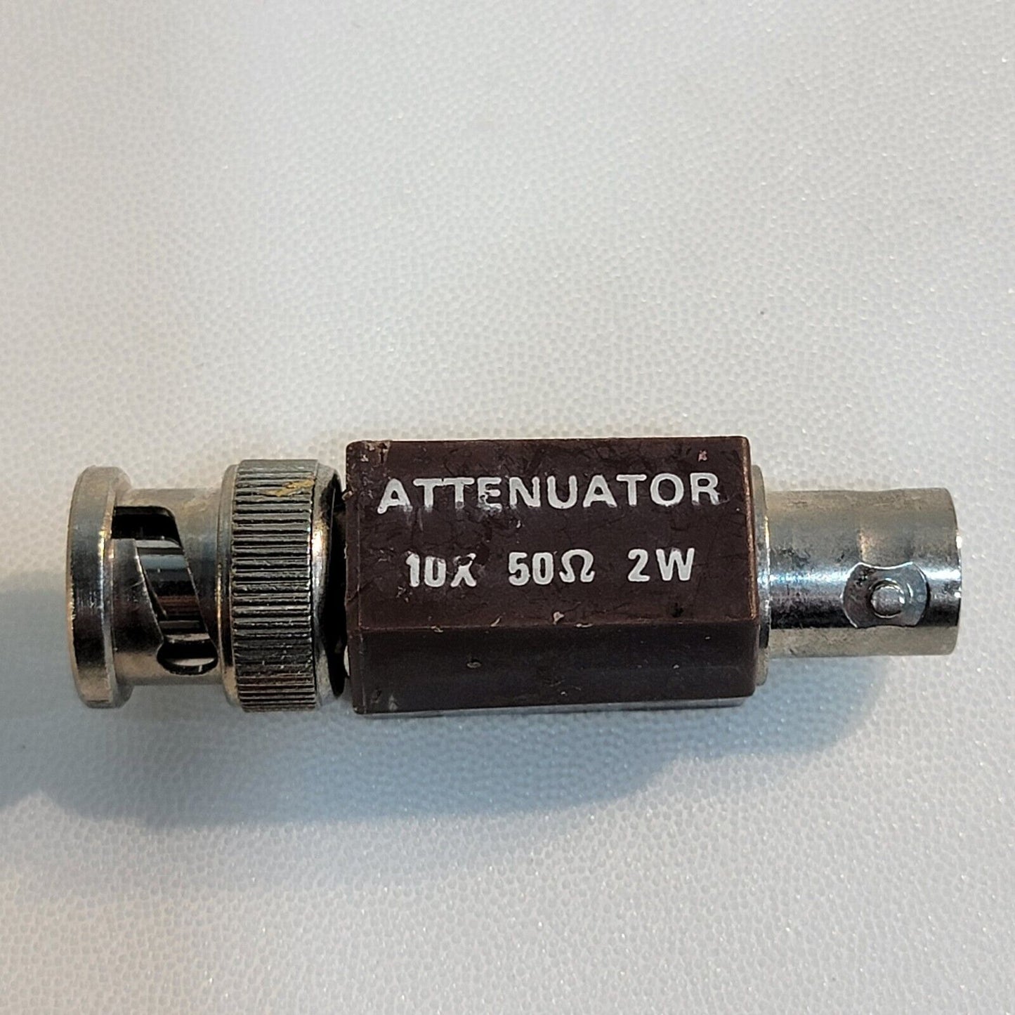 Tektronix Tek 011-0059-02 Attenuator 10X 50 Ohm 2 Watt BNC Male to Female