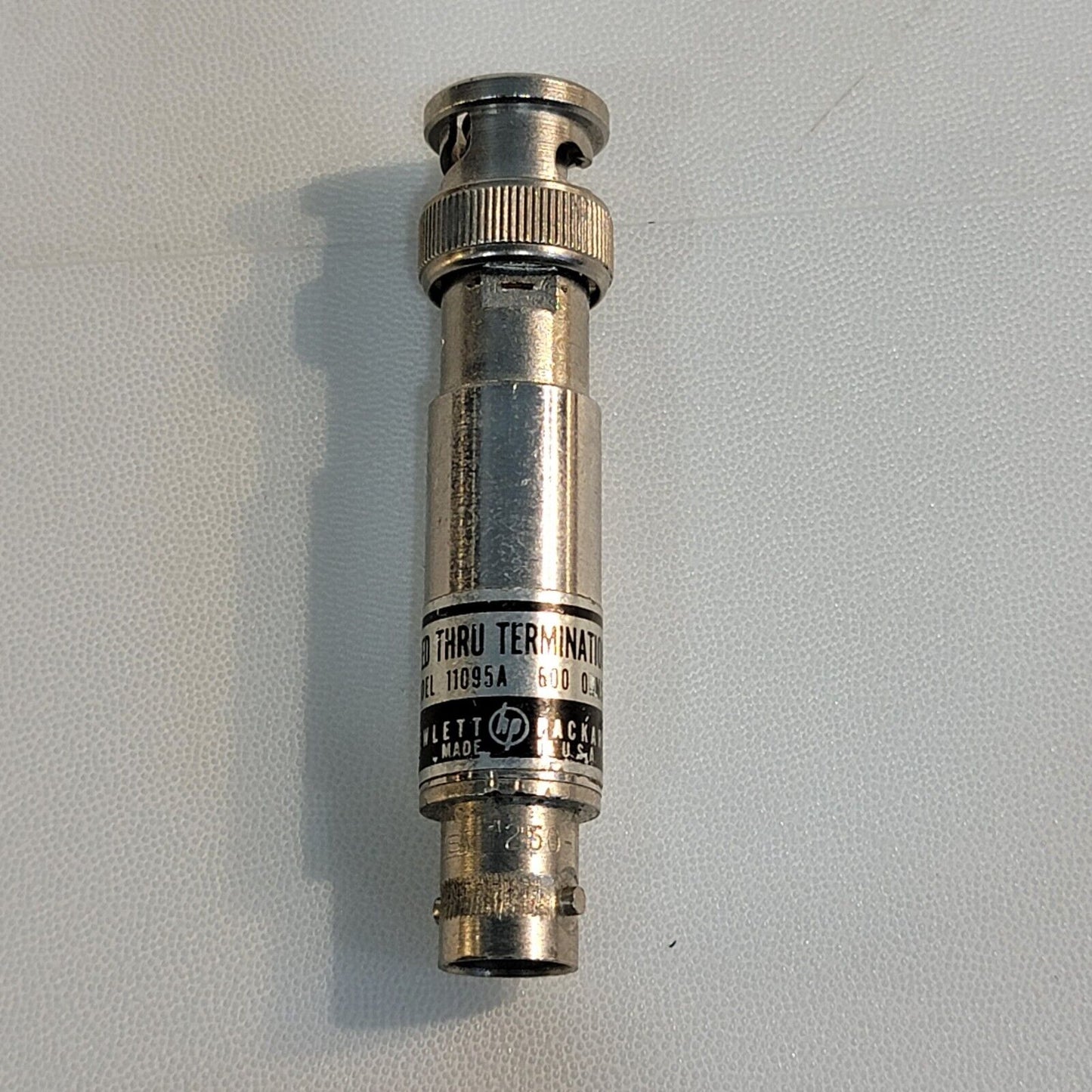 HP Hewlett Packard 11095A Feed-Thru Termination RF BNC 600 Ohms