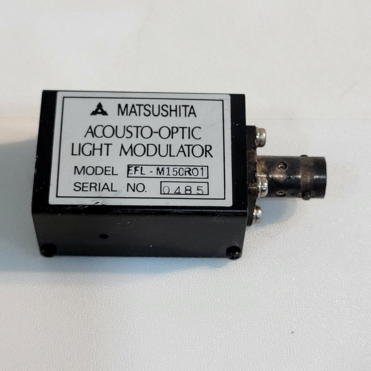 Matsushita EFL-M150R01 Acousto-Optic Light Modulator BNC