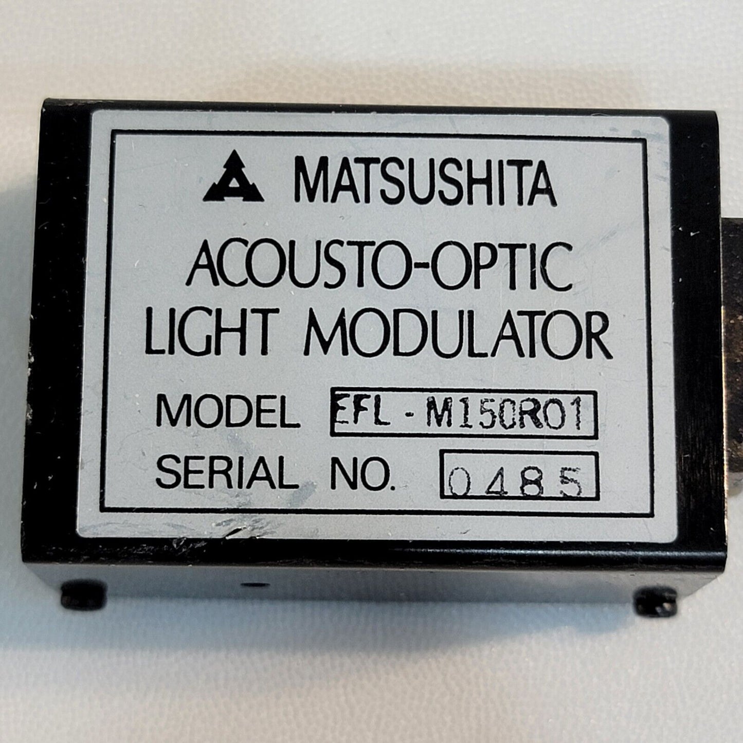 Matsushita EFL-M150R01 Acousto-Optic Light Modulator BNC