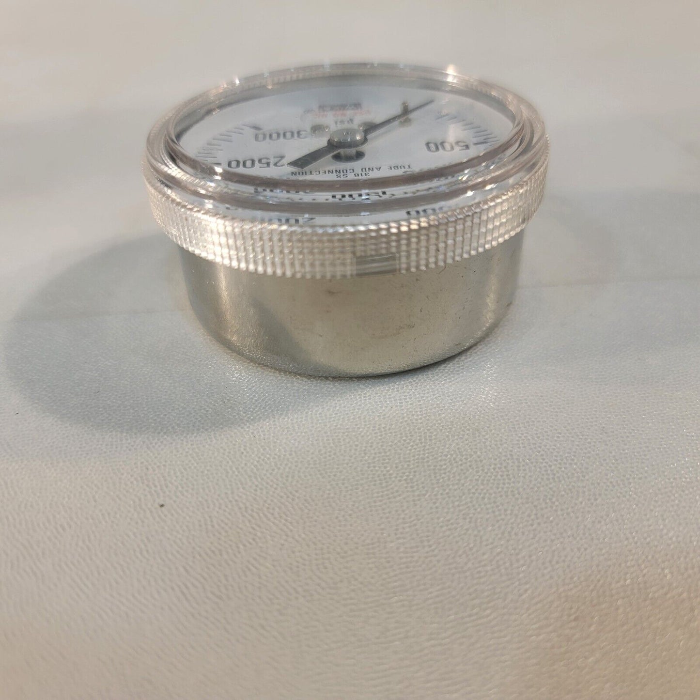 Wika 3000 PSI Pressure Gauge 316 SS 1/4" VCR Fitting