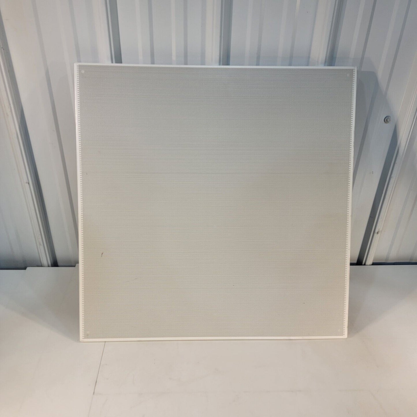 Lowell LT2810BB Lay-in Ceiling Tile 2x2 Feet 24x24" White Commercial Speaker