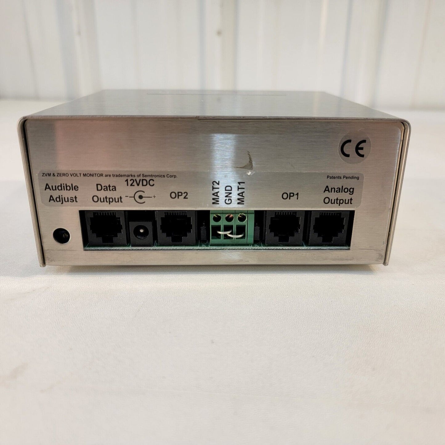 Semtronics ZVM1002 Zero Volt Monitor Static Control Communications Network ESD