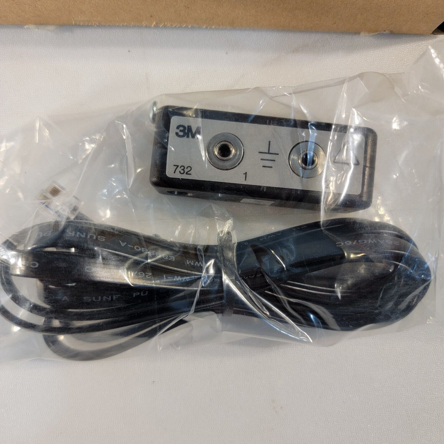 3M 732 Dual Remote ESD Wrist Strap Input Jack Kit for 724 Workstation ...