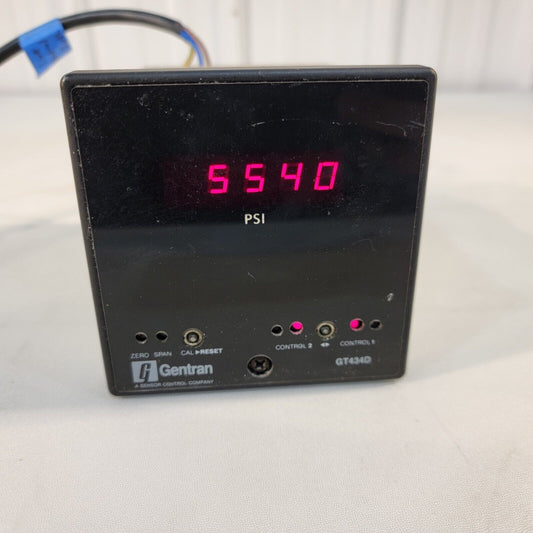 Gentran GT434D Melt Pressure Transducer Control 0-3000 PSI GT434D1AA8-3K
