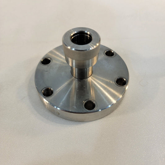 2.75" CF DN35CF-DN40CF Conflat Vacuum Adapter To Ultratorr 1/2" Tube w/ Hardware