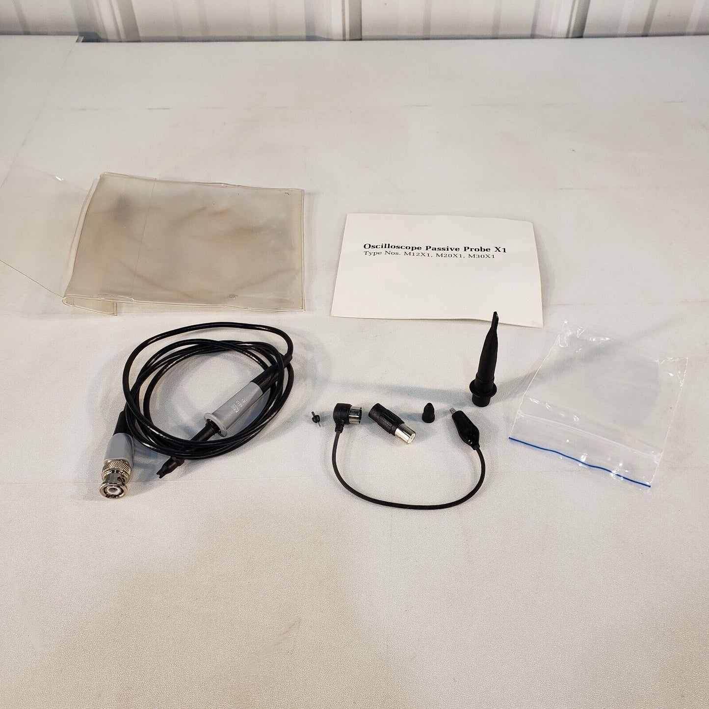 NIC M12 Oscilloscope Passive Probe Kit 1.2m 45pF 30MHz 1 MOhm