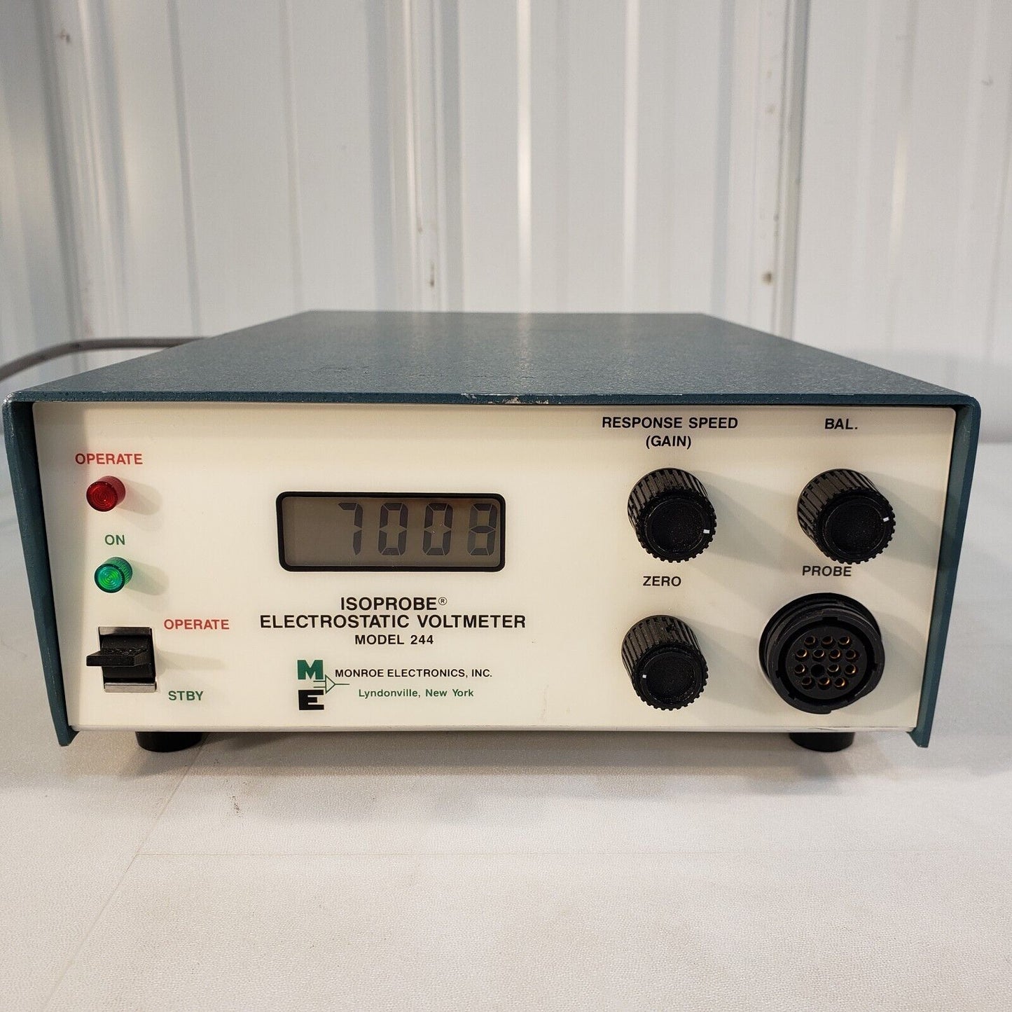 Monroe Electronics 244A-2 Isoprobe Electrostatic Voltmeter