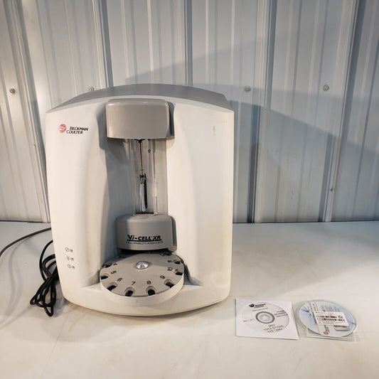 Beckman Coulter Vi-Cell XR Cell Viability Analyzer w/ Software CD